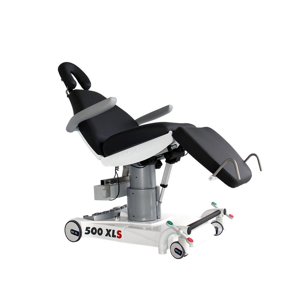 Ophthalmic operating table / electric / height-adjustable / on casters